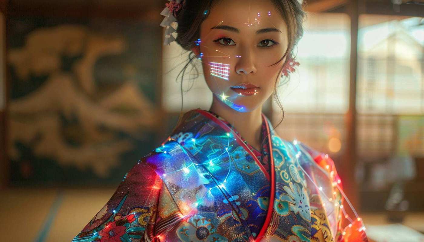 Hoe moderne technologie traditionele kimono's transformeert