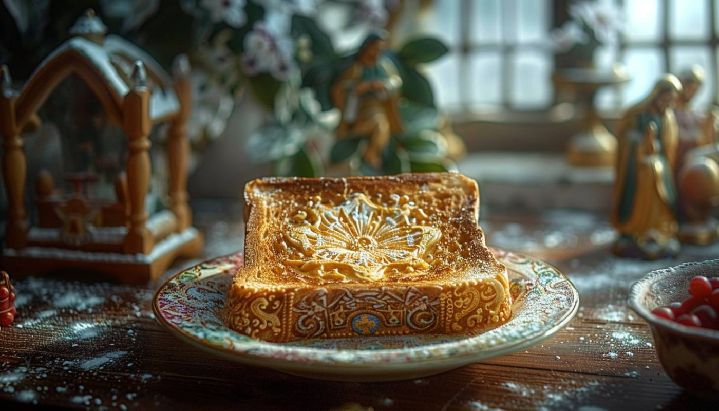 Hoe toast met religieuze afbeeldingen een trend werd in moderne huishoudens